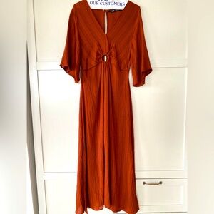 Zara, XS, summer dress, earthy color, great condition, almost new